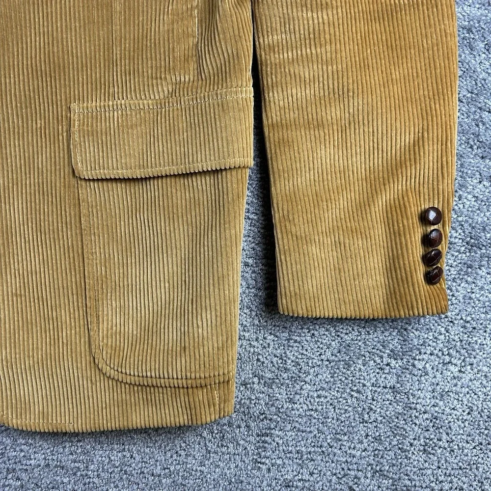 Vintage Cricketeer Tan Corduroy Blazer Sport Coat Rich's Store for Men Tan 40R